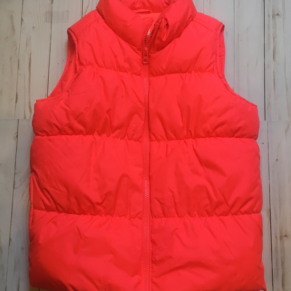 Old Navy Girl’s Bright Pink Frost Free Vest Sz-L